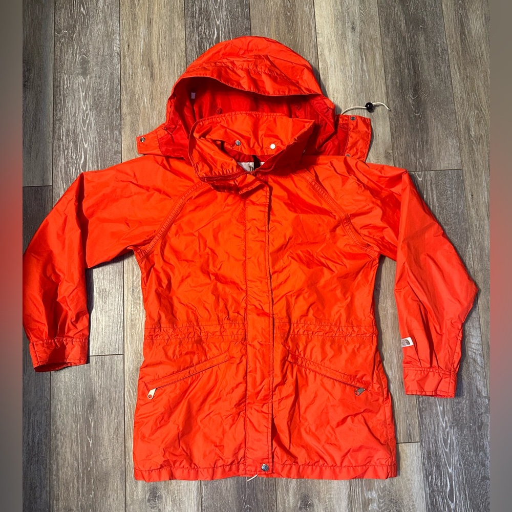 Vintage 80s The North Face Women’s Red Windbreaker